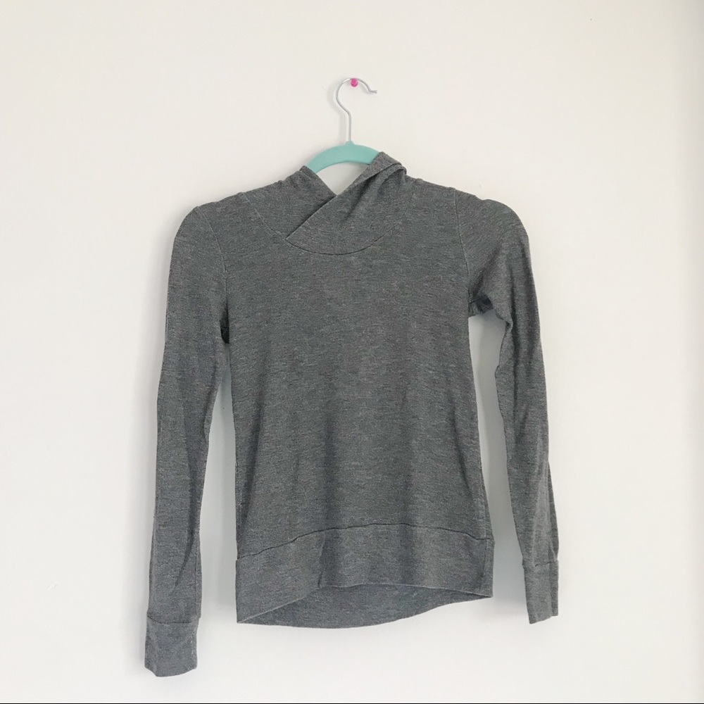 grey hoodie with a twist ;)